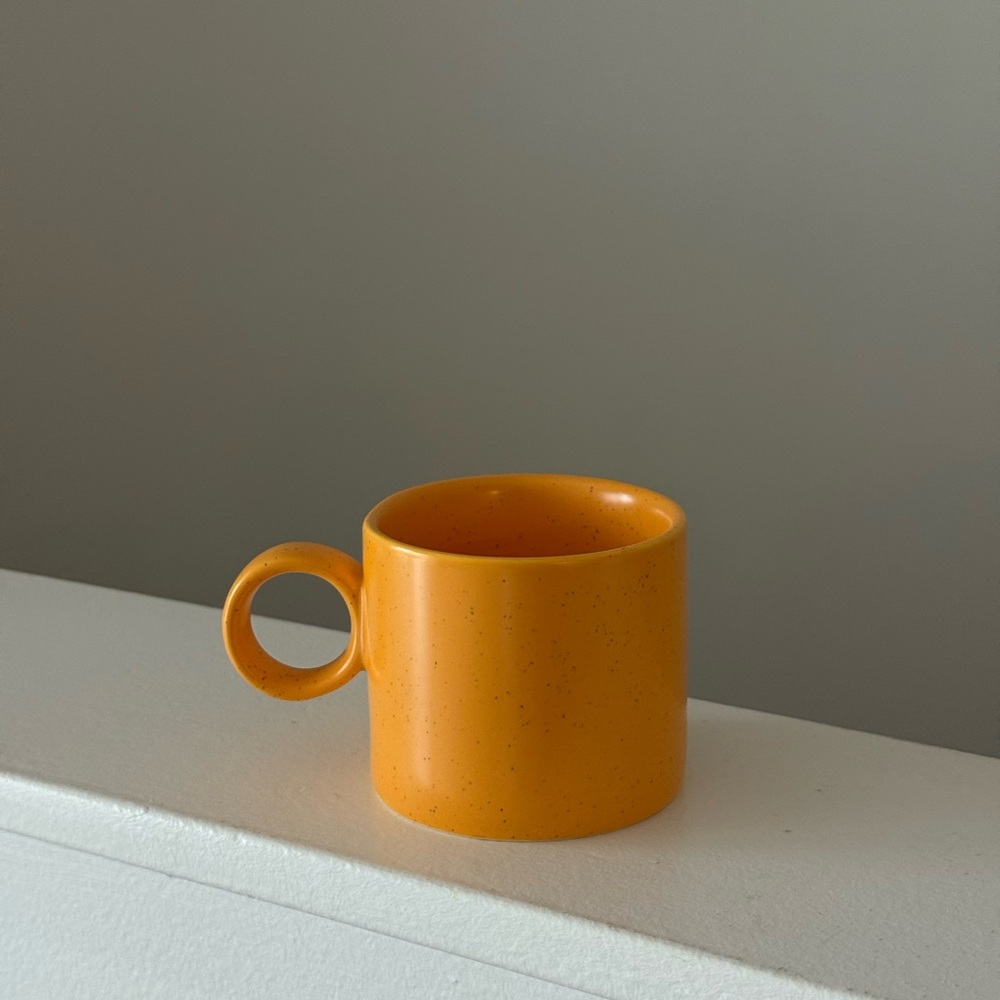 Orange Speckled Mug - Blume x Lohn limited edition mug